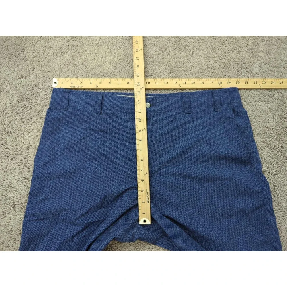 Callaway‎ Chino Shorts Mens 40 Blue Pockets Logo Athletic Golf Casual
